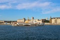 Afternoon Tranquility: Ship on the Bosphorus Strait