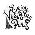 Enjoy visiting paris