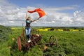 Enjoying country life in outback Australia