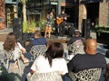 Enjoying Free Music at the Wharf in Washington DC Royalty Free Stock Photo