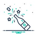 Mix icon for Enjoying, delight and beverage