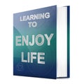 Enjoying life concept. Royalty Free Stock Photo