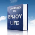 Enjoying life concept. Royalty Free Stock Photo