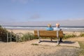 Enjoying a peaceful day at the beach in Oregon.