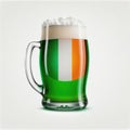 Enjoying a Pint of Guinness in Ireland. Patrick\'s Day. Generative Ai Royalty Free Stock Photo