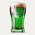 Enjoying a Pint of Guinness in Ireland. Patrick\'s Day. Generative Ai Royalty Free Stock Photo