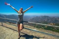 Enjoying at Sequoia National Park