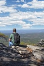 Enjoying The View At Cheaha Overlook