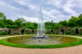 Enkelados fountain in Versailles gardens, France Royalty Free Stock Photo