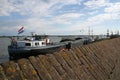 Enkhuizen, historical marina filled with sailing ships