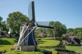 Enkhuizen, Netherlands, June 2022. The mill on the grounds of the Zuiderzee Museum in Enkhuizen.