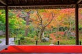 Enkoji temple at falls, Kyoto