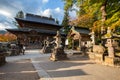 enkoji temple at Fukushima in Japan Royalty Free Stock Photo