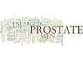 Enlarged Prostate The Cause Remains A Mystery Text Background Word Cloud Concept Royalty Free Stock Photo