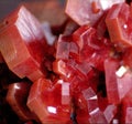 Enlargement of vanadinite crystals