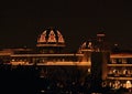 Roof of palace in Doha Royalty Free Stock Photo