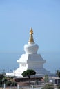 Enlightenment Stupa Buddhist Temple in Spain