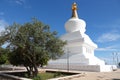 Enlightment stupa of Benalmadena near Malaga in Spain