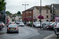 Ennis is the county town of County Clare ,view of colorful streets and neighborhoods, Ireland, July,23,2022A Royalty Free Stock Photo