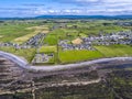 Enniscrone, County Sligo, Ireland - August 01 2022 : This plant cleans the water of Enniscrone