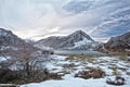 Enol lake in Picos de Europa Royalty Free Stock Photo