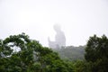 Tian Tan Buddha statue near Po Lin Monastery, Lantau Island, Hong Kong Royalty Free Stock Photo