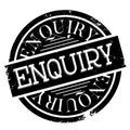 Enquiry rubber stamp