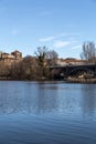 Enrique Estevan Bridge over the Tormes River in Salamanca, Spain