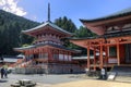 Enryaku-ji monastery with Amidado temple, Kyoto, Japan Royalty Free Stock Photo