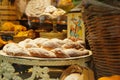 Ensaimada, a traditional Mallorcan pastry in Palma de mallorca