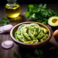 Ensalada de Aguacate: Refreshing Avocado Salad with Onion and Lime