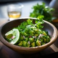 Ensalada de Aguacate: Refreshing Avocado Salad with Onion and Lime