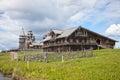 Ensemble of Kizhi Pogost and objects of wooden architecture.