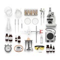 Ensemble is used for scientific experiments and testing in a Royalty Free Stock Photo