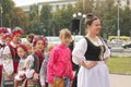 An ensemble of young Ukrainians Royalty Free Stock Photo