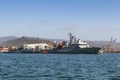 Mexican Navy Vessel in Ensenada, Mexico