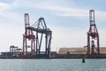 Panamax Cranes at Ensenada International Terminal