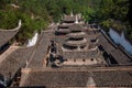 Enshi toast toast Imperial City Nine into Hall buildings Royalty Free Stock Photo