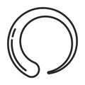 Enso, Buddhism symbol icon