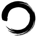 Enso Zen Circle Art Brush Stroke Vector Design Illustration Icon