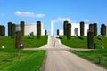 Armed Forces Memorial, Alrewas. Royalty Free Stock Photo