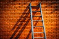 Ensuring Safe Climbing Practices A Comprehensive Guide to Industrial Ladder Safety Features and Regulations Royalty Free Stock Photo