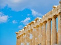 Parthenon temple at the Athenian Acropolis. Athens. Attica, Greece. Royalty Free Stock Photo