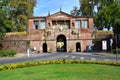 Entrance Gate in Historic Old City Walls, Lucca, Tuscany, Italy