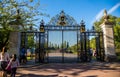 Entance gate to the Regent's Park Royalty Free Stock Photo