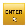 Enter button Royalty Free Stock Photo