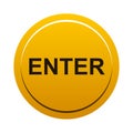 Enter button Royalty Free Stock Photo