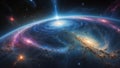 cosmic unfoldment: the big bang revelation. ai generated