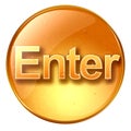 Enter icon yellow