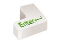 Enter key Royalty Free Stock Photo